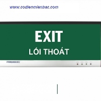 Đèn exit thoát hiểm 1 mặt PEXA13SW- Paragon